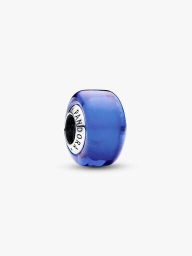 Goldenes Mini-Murano Glass-Charm – Sterlingsilber Goldenes Mini-Murano Glass-Charm – Sterlingsilber