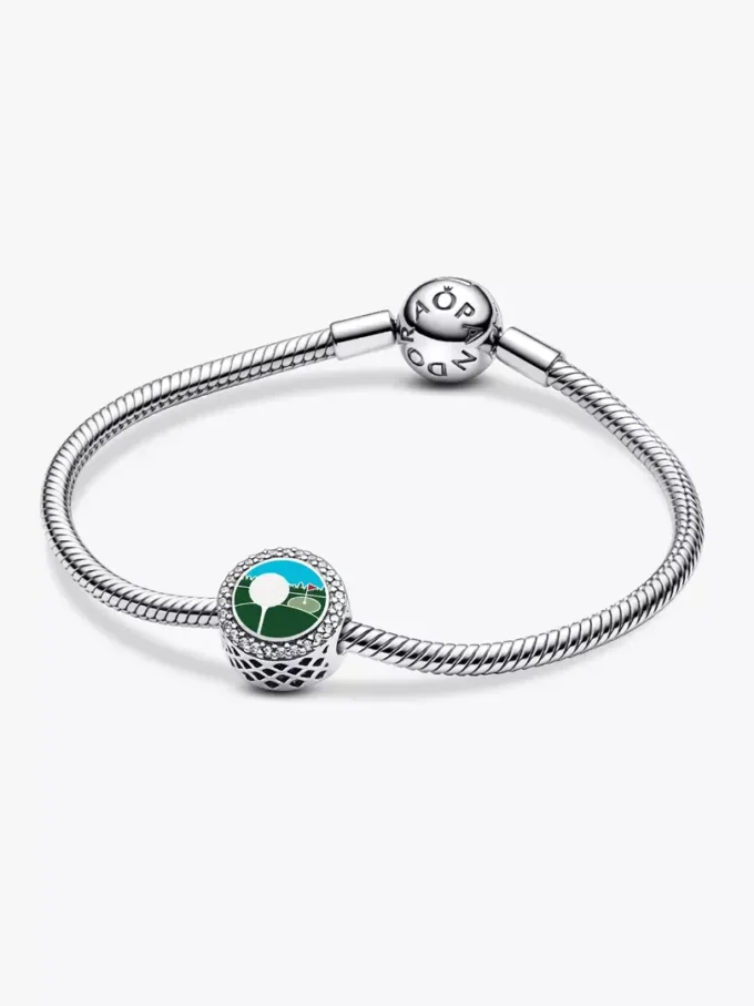 Golf-Charm aus Sterlingsilber Golf-Charm aus Sterlingsilber