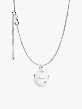 Gravierbarer Anhänger mit Labordiamant, 2 Stück