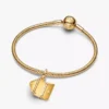 Gravierbarer & aufklappbarer Briefumschlag-Dangle Charm, 14 Karat vergoldet Gravierbarer & aufklappbarer Briefumschlag-Dangle Charm, 14 Karat vergoldet