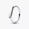 Gravierbarer Bar-Ring aus Sterlingsilber Gravierbarer Bar-Ring aus Sterlingsilber