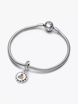 Gravierbarer Dangle Charm „Schoolteacher“ aus Sterlingsilber