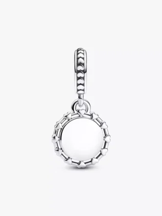 Gravierbarer Dangle Charm „Stethoskop“ aus Sterlingsilber