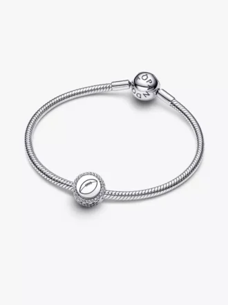 Gravierbarer Football-Charm aus Sterlingsilber