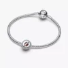 Gravierbarer Football-Charm aus Sterlingsilber Gravierbarer Football-Charm aus Sterlingsilber
