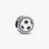 Gravierbarer Fußball-Charm aus Sterlingsilber