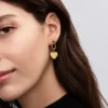Gravierbarer Herz-Charm, 14-karätig vergoldet Gravierbarer Herz-Charm, 14-karätig vergoldet
