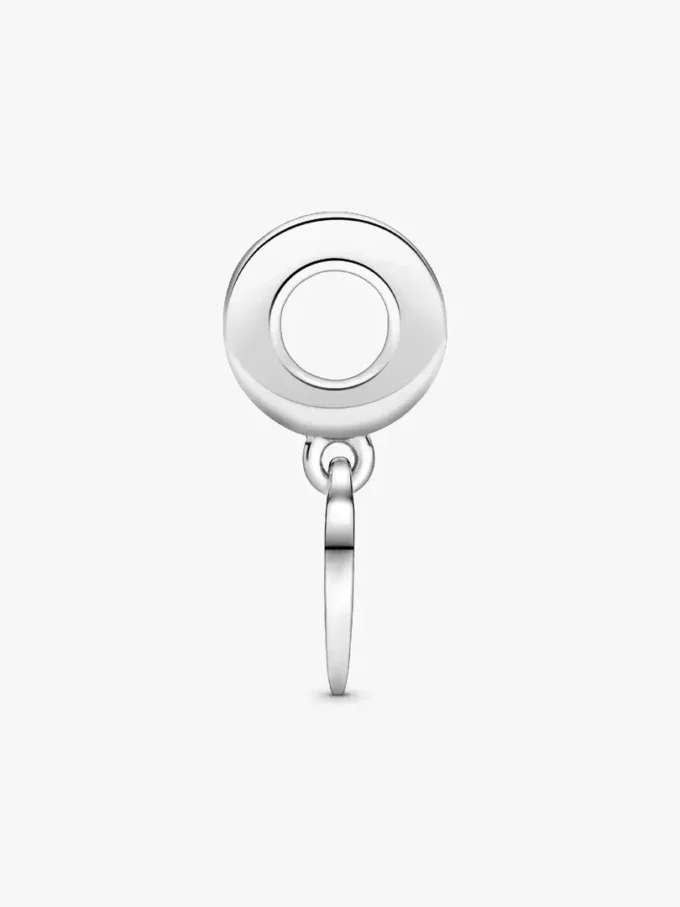 Gravierbarer Herz-Dangle Charm aus Sterlingsilber Gravierbarer Herz-Dangle Charm aus Sterlingsilber