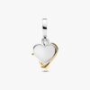 Gravierbarer Herz-&-Pfeil-Dangle Charm – Sterlingsilber, 14-karätige Vergoldung Gravierbarer Herz-&-Pfeil-Dangle Charm – Sterlingsilber, 14-karätige Vergoldung