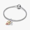 Gravierbarer Herz-&-Pfeil-Dangle Charm – Sterlingsilber, 14-karätige Vergoldung Gravierbarer Herz-&-Pfeil-Dangle Charm – Sterlingsilber, 14-karätige Vergoldung