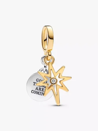 North Star gravierbares Charm-Armband-Set, 3er-Set