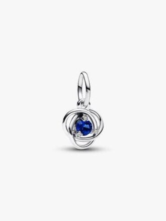 Blue Eternity Circle Dangle Charm – Sterlingsilber Blue Eternity Circle Dangle Charm – Sterlingsilber