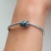 Grüner Monstera-Blätter-Charm – Sterlingsilber Grüner Monstera-Blätter-Charm – Sterlingsilber