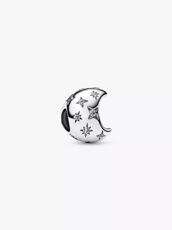 Halbmond-Charm aus Sterlingsilber Halbmond-Charm aus Sterlingsilber