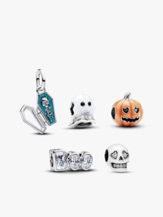 Halloween-Charms-Set im Dunkeln leuchtend – 5 Stück Halloween-Charms-Set im Dunkeln leuchtend – 5 Stück