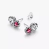 Halo Hearts Ohrringe aus Sterlingsilber Halo Hearts Ohrringe aus Sterlingsilber