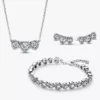 Halo-Herz-Trilogie-Schmuckset, 3-teilig Halo-Herz-Trilogie-Schmuckset, 3-teilig
