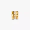 Halskette mit Buchstaben-H-Charm, 2er-Set Halskette mit Buchstaben-H-Charm, 2er-Set