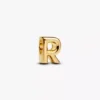 Halskette mit Buchstaben-R-Charm, 2er-Set Halskette mit Buchstaben-R-Charm, 2er-Set