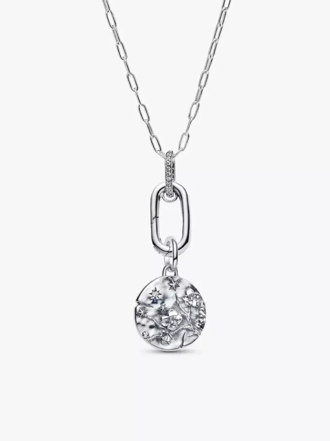 Halskette mit Medaillon-Charm „Cherry Blossom“ (2er-Set) Halskette mit Medaillon-Charm „Cherry Blossom“ (2er-Set)