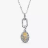Halskette mit Rosenmedaillon-Charm, 2er-Set