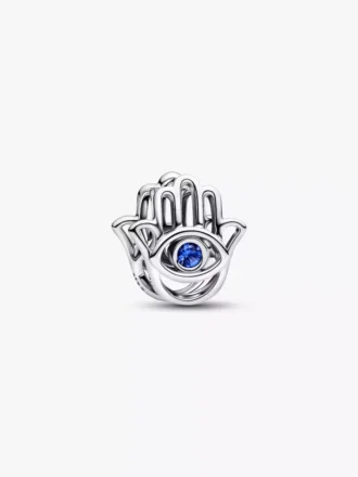 Hamsa-Hand-Charm aus Sterlingsilber