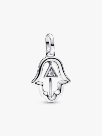 Hamsa-Hand-Charm – Sterlingsilber