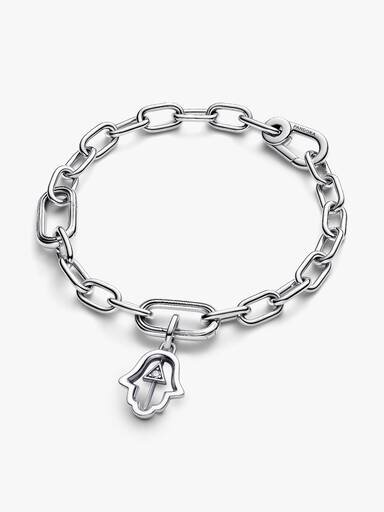 Hamsa-Hand-Charm – Sterlingsilber Hamsa-Hand-Charm – Sterlingsilber