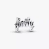 Handgeschriebener Familien-Charm aus Sterlingsilber Handgeschriebener Familien-Charm aus Sterlingsilber