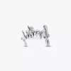 Handgeschriebener Familien-Charm aus Sterlingsilber Handgeschriebener Familien-Charm aus Sterlingsilber