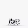 Handgeschriebener „Love“-Charm aus Sterlingsilber Handgeschriebener „Love“-Charm aus Sterlingsilber