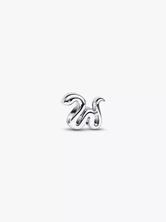 Mini-Charm „Schlange“ aus Sterlingsilber