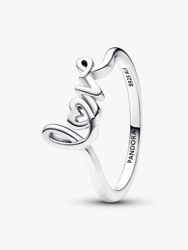 Handwritten Love Ring – Sterlingsilber Handwritten Love Ring – Sterlingsilber