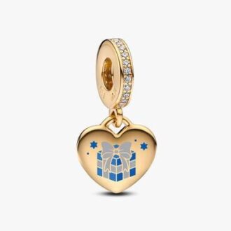 Hanukkah-Geschenkbox-Dangle Charm