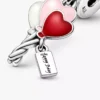 Happy Bday Balloon Dangle Charm aus Sterlingsilber Happy Bday Balloon Dangle Charm aus Sterlingsilber