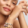 Happy Birthday Dangle Charm, 14 Karat vergoldet Happy Birthday Dangle Charm, 14 Karat vergoldet