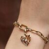 Heart & Rays Medaillon-Charm – 14-karätige Vergoldung Heart & Rays Medaillon-Charm – 14-karätige Vergoldung