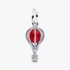 Heißluftballon-Dangle Charm aus Murano Glass und Sterlingsilber Heißluftballon-Dangle Charm aus Murano Glass und Sterlingsilber