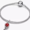 Heißluftballon-Dangle Charm aus Murano Glass und Sterlingsilber Heißluftballon-Dangle Charm aus Murano Glass und Sterlingsilber