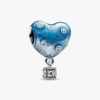 Heißluftballon-Herz-Charm – Sterlingsilber Heißluftballon-Herz-Charm – Sterlingsilber