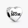 Herz-Charm „Dance Mom“ aus Sterlingsilber Herz-Charm „Dance Mom“ aus Sterlingsilber