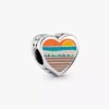 Herz-Charm „Delaware“ aus Sterlingsilber Herz-Charm „Delaware“ aus Sterlingsilber