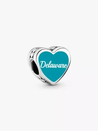 Herz-Charm „Delaware“ aus Sterlingsilber