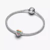Herz-Charm „Delaware“ aus Sterlingsilber Herz-Charm „Delaware“ aus Sterlingsilber