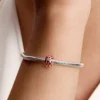 Herz-Clip Charm aus Sterlingsilber Herz-Clip Charm aus Sterlingsilber