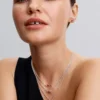 Herz-Clip Charm aus Sterlingsilber Herz-Clip Charm aus Sterlingsilber