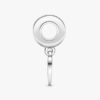 Herz-Dangle Charm mit blauem Stein – Sterlingsilber Herz-Dangle Charm mit blauem Stein – Sterlingsilber