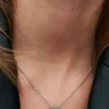 Herz-Halskette aus Sterlingsilber Herz-Halskette aus Sterlingsilber