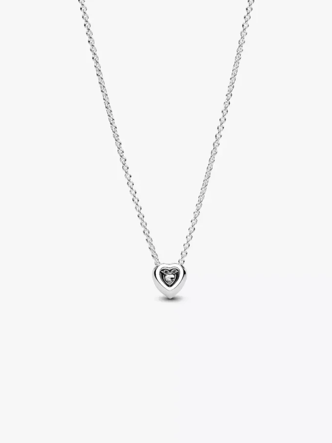 Herz-Halskette aus Sterlingsilber Herz-Halskette aus Sterlingsilber