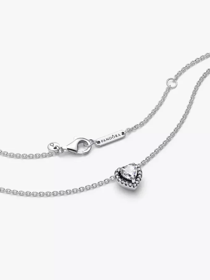 Herz-Halskette aus Sterlingsilber Herz-Halskette aus Sterlingsilber
